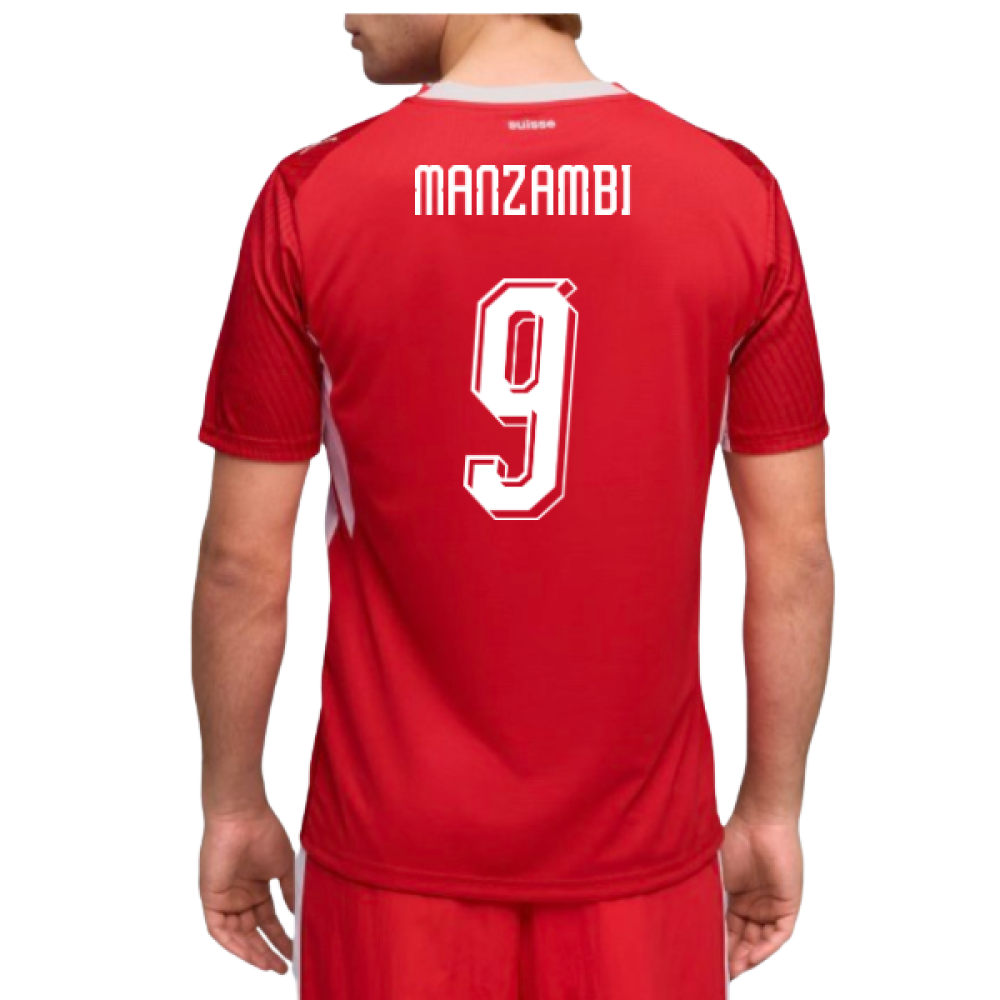 2026-2027 Switzerland Home Shirt (Manzambi 9)