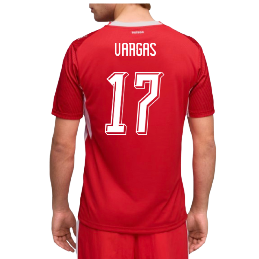 2026-2027 Switzerland Home Shirt (Vargas 17)