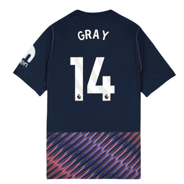 2026-2027 Tottenham Authentic Aero-Fit Match Away Shirt (Gray 14)