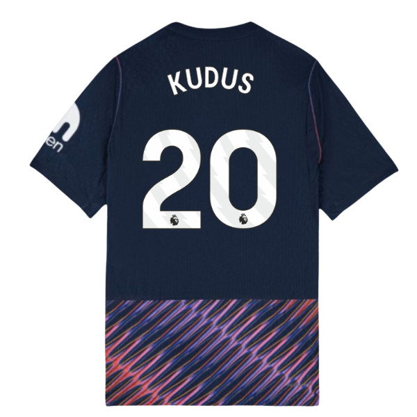 2026-2027 Tottenham Authentic Aero-Fit Match Away Shirt (Kudus 20)