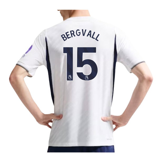2026-2027 Tottenham Authentic Aero-Fit Match Home Shirt (Bergvall 15)