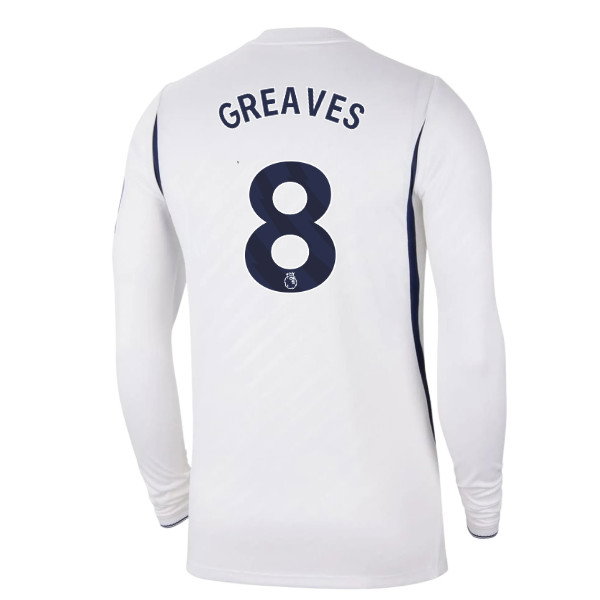 2026-2027 Tottenham Long Sleeve Home Shirt (Greaves 8)