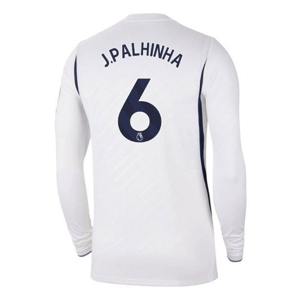 2026-2027 Tottenham Long Sleeve Home Shirt (J.Palhinha 6)
