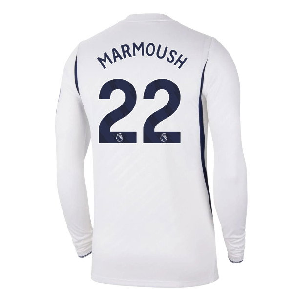 2026-2027 Tottenham Long Sleeve Home Shirt (Marmoush 22)