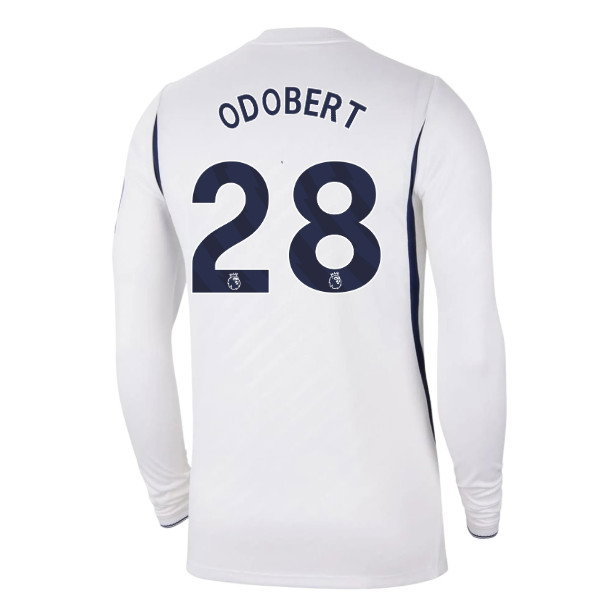 2026-2027 Tottenham Long Sleeve Home Shirt (Odobert 28)