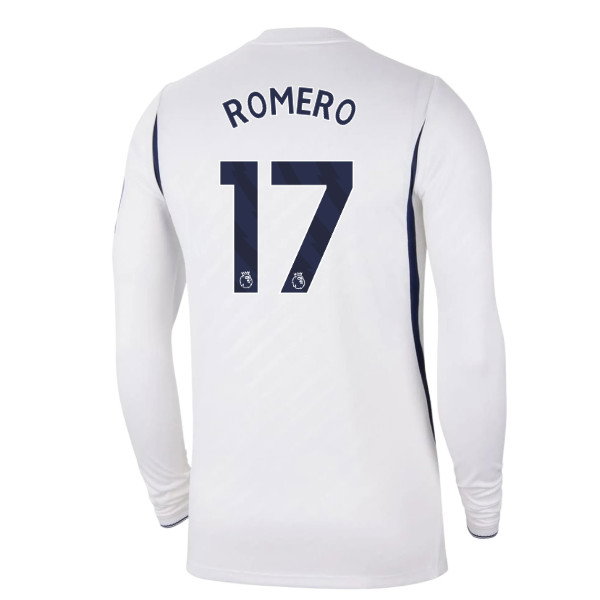 2026-2027 Tottenham Long Sleeve Home Shirt (Romero 17)