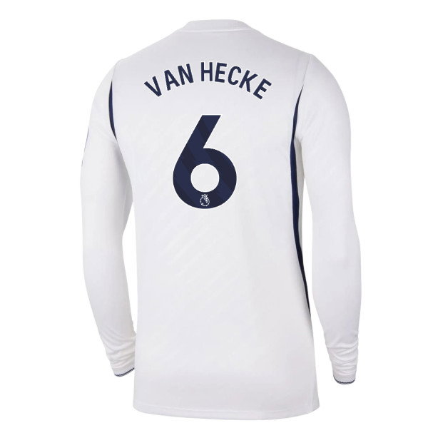 2026-2027 Tottenham Long Sleeve Home Shirt (Van Hecke 6)