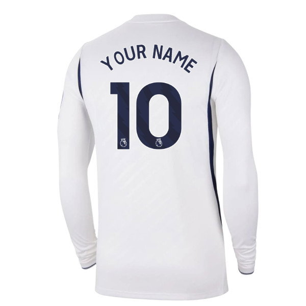 2026-2027 Tottenham Long Sleeve Home Shirt (Your Name)