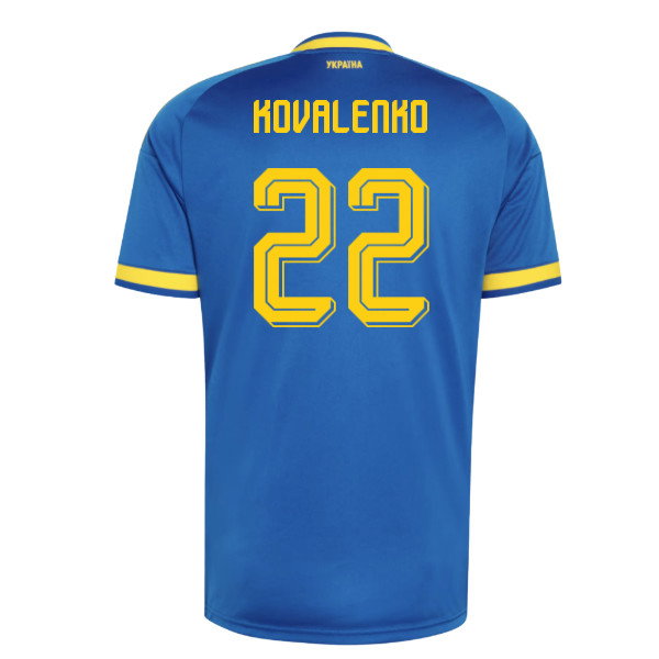 2026-2027 Ukraine Away Shirt (Kovalenko 22)