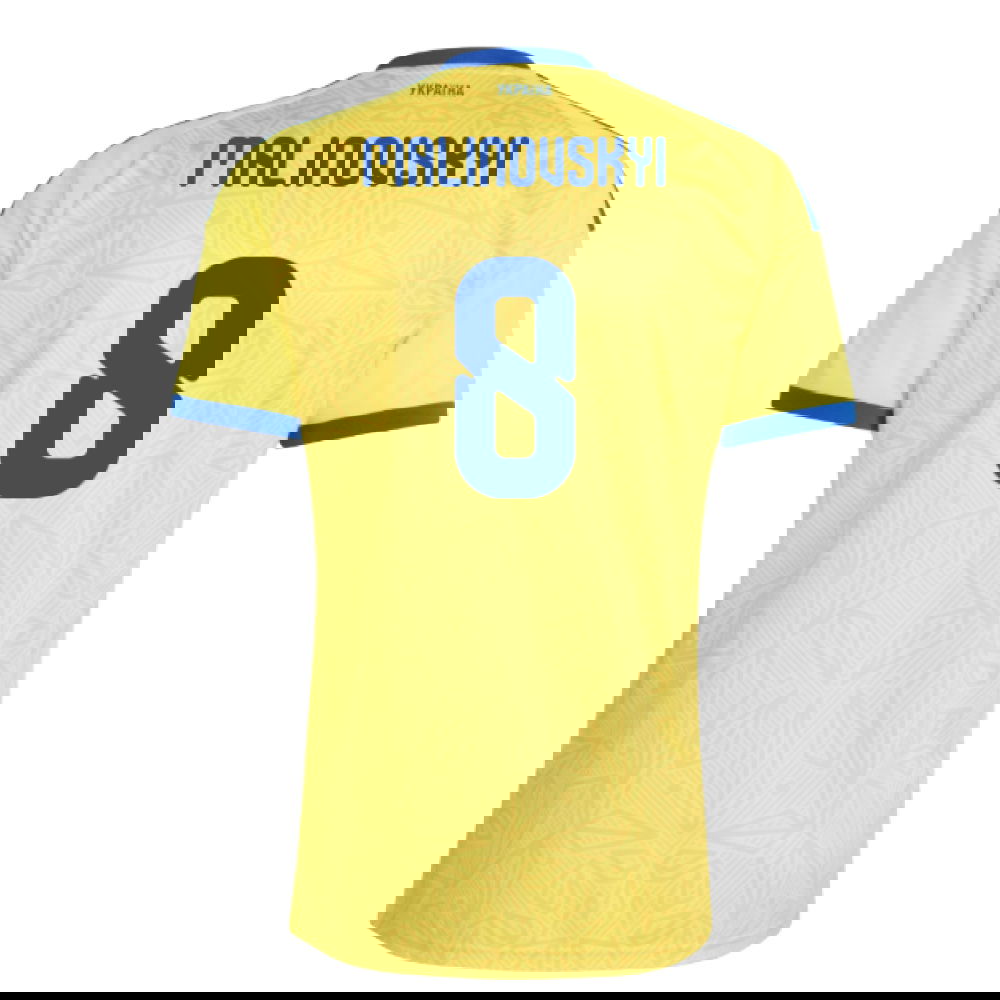 2026-2027 Ukraine Home Shirt (Malinovskyi 8)
