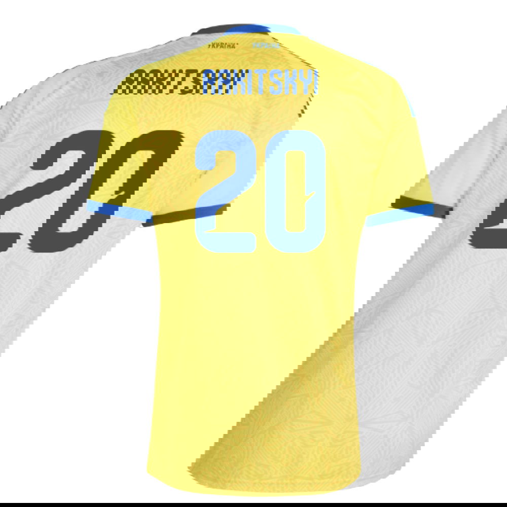 2026-2027 Ukraine Home Shirt (Rakitskyi 20)
