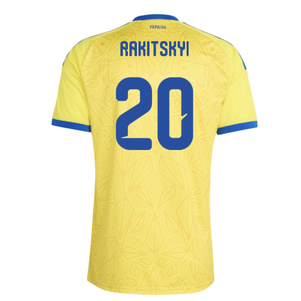 2026-2027 Ukraine Home Shirt (Rakitskyi 20)