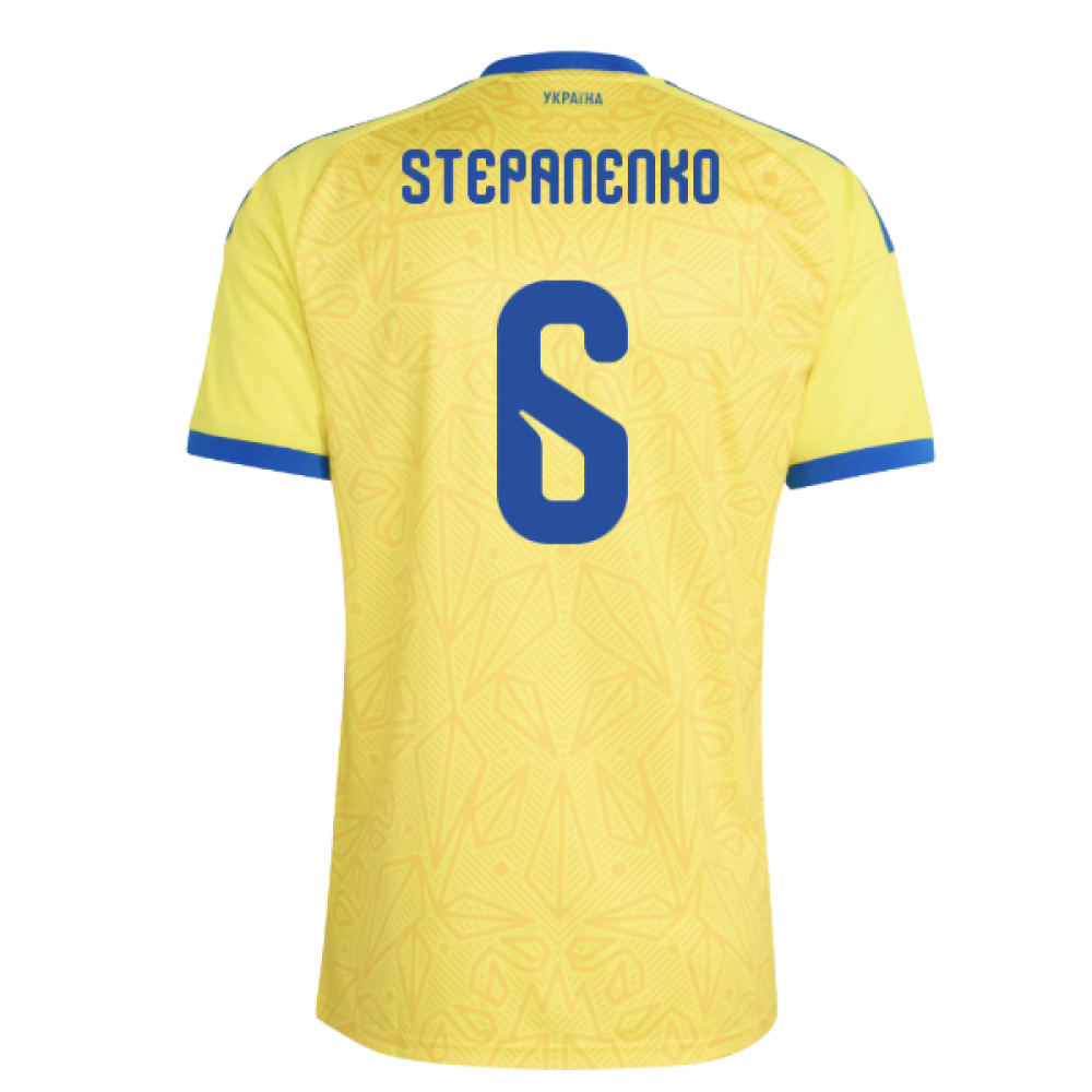 2026-2027 Ukraine Home Shirt (Stepanenko 6)
