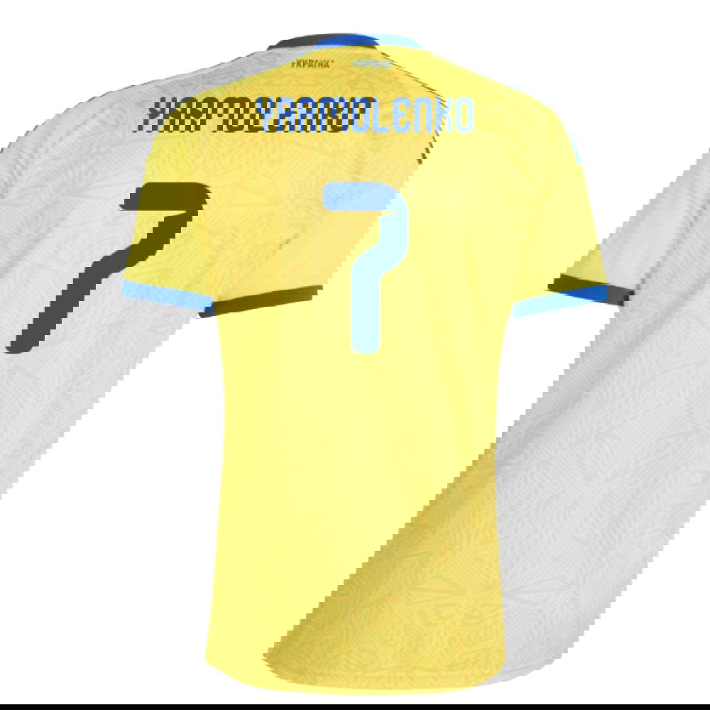 2026-2027 Ukraine Home Shirt (Yarmolenko 7)