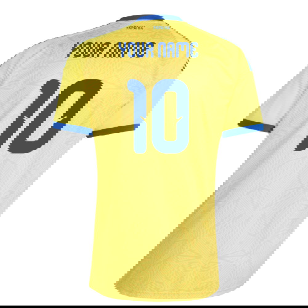 2026-2027 Ukraine Home Shirt (Your Name)