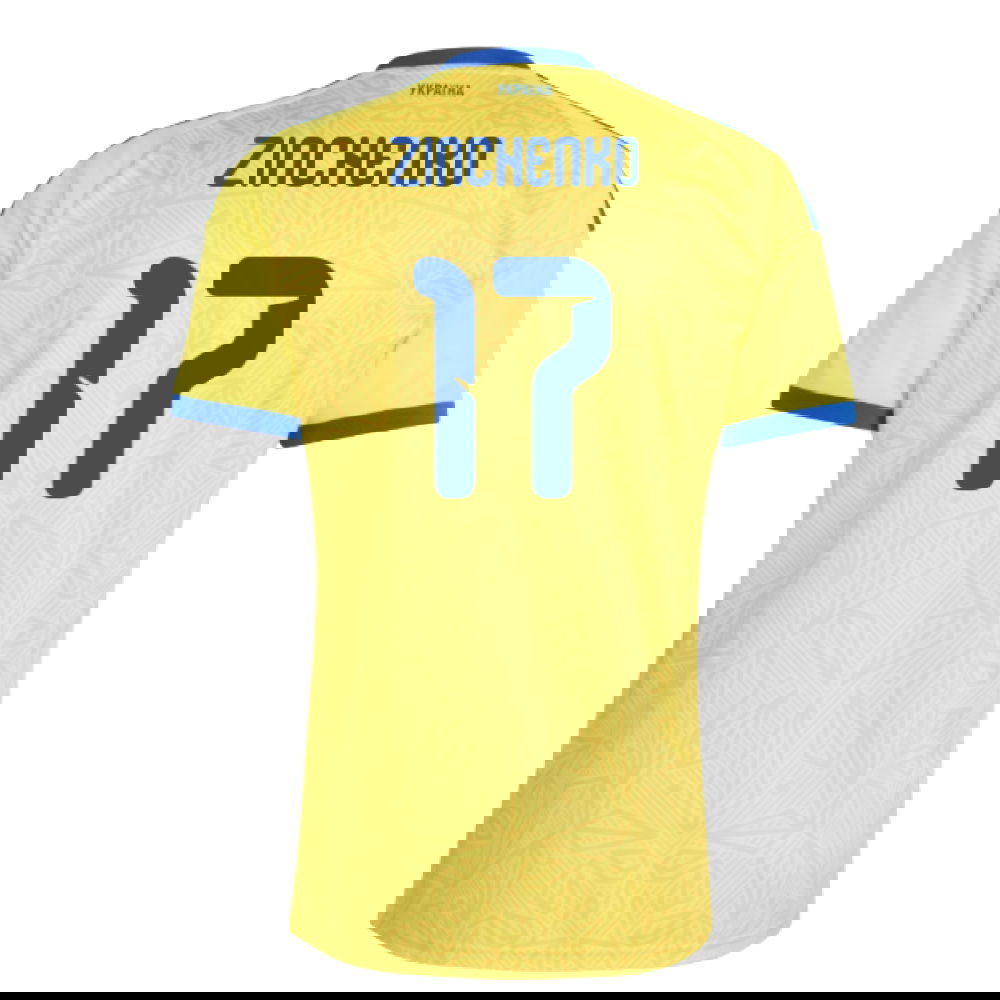 2026-2027 Ukraine Home Shirt (Zinchenko 17)