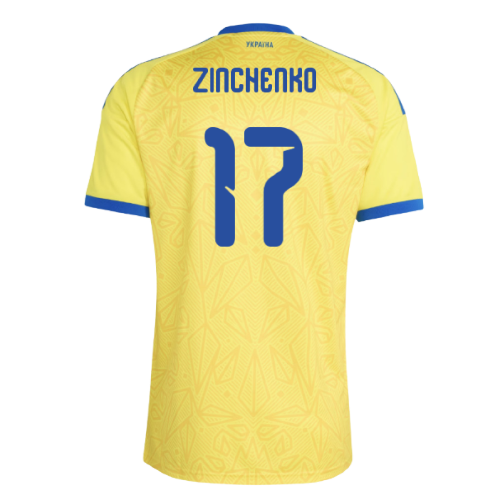 2026-2027 Ukraine Home Shirt (Zinchenko 17)