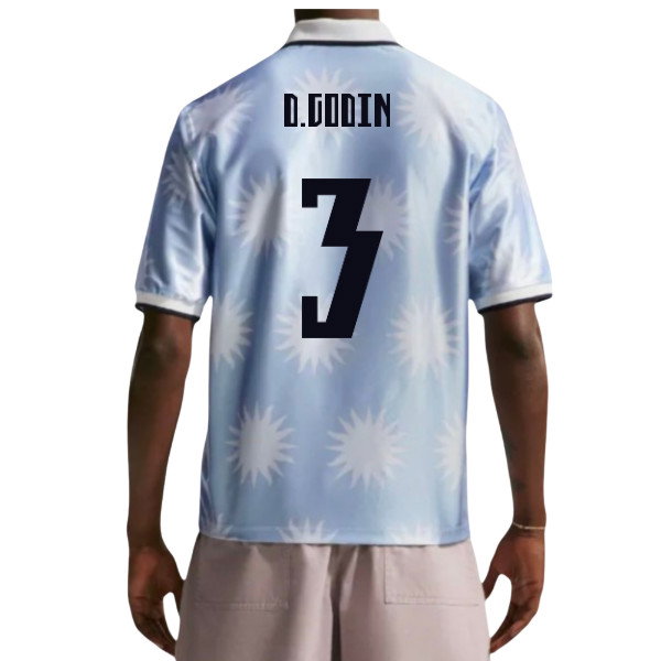 2026-2027 Uruguay Dri-Fit Energy Shirt (Blue) (D.Godin 3)