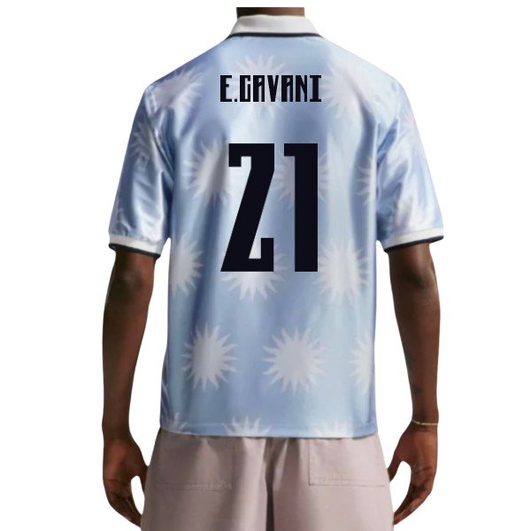 2026-2027 Uruguay Dri-Fit Energy Shirt (Blue) (E.Cavani 21)