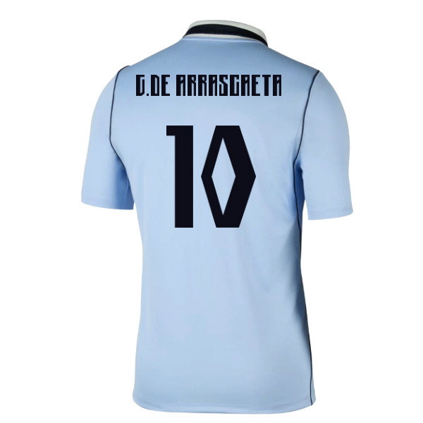 2026-2027 Uruguay Home Shirt (G.De Arrascaeta 10)