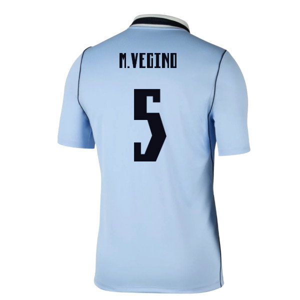 2026-2027 Uruguay Home Shirt (M.Vecino 5)