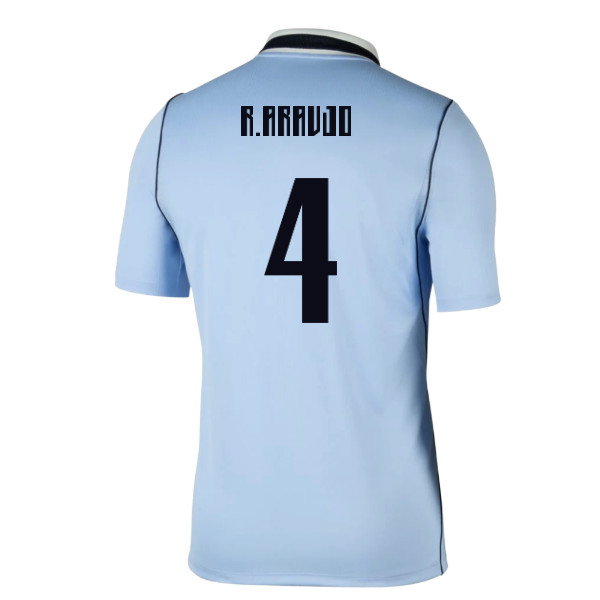 2026-2027 Uruguay Home Shirt (R.Araujo 4)