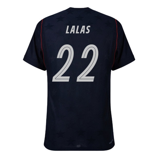2026-2027 USA USMNT Match Away Authentic Shirt (Lalas 22)