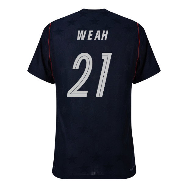 2026-2027 USA USMNT Match Away Authentic Shirt (Weah 21)