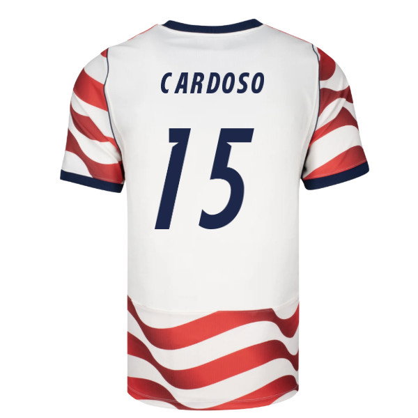 2026-2027 USA USMNT Match Home Authentic Jersey (Cardoso 15)