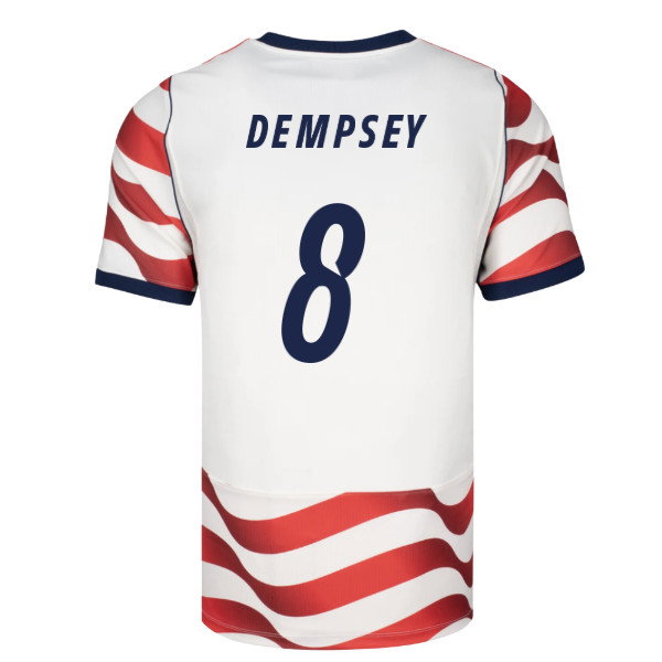 2026-2027 USA USMNT Match Home Authentic Jersey (Dempsey 8)