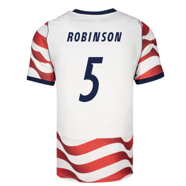 2026-2027 USA USMNT Match Home Authentic Jersey (Robinson 5)