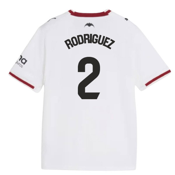 2026-2027 Valencia Home Shirt (Kids) (Rodriguez 2)