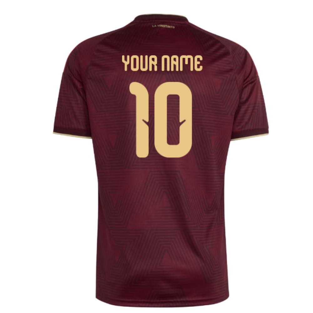 2026-2027 Venezuela Home Shirt (Your Name)