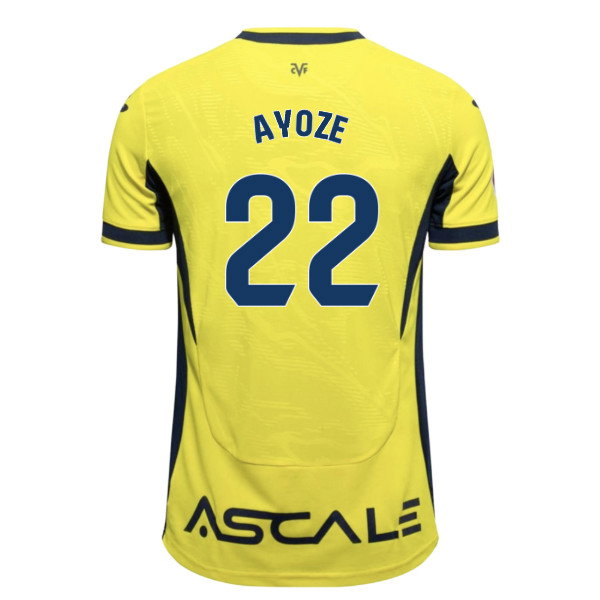 2026-2027 Villareal Home Shirt (Ayoze 22)