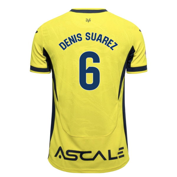 2026-2027 Villareal Home Shirt (Denis Suarez 6)