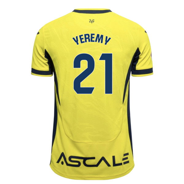 2026-2027 Villareal Home Shirt (Yeremy 21)