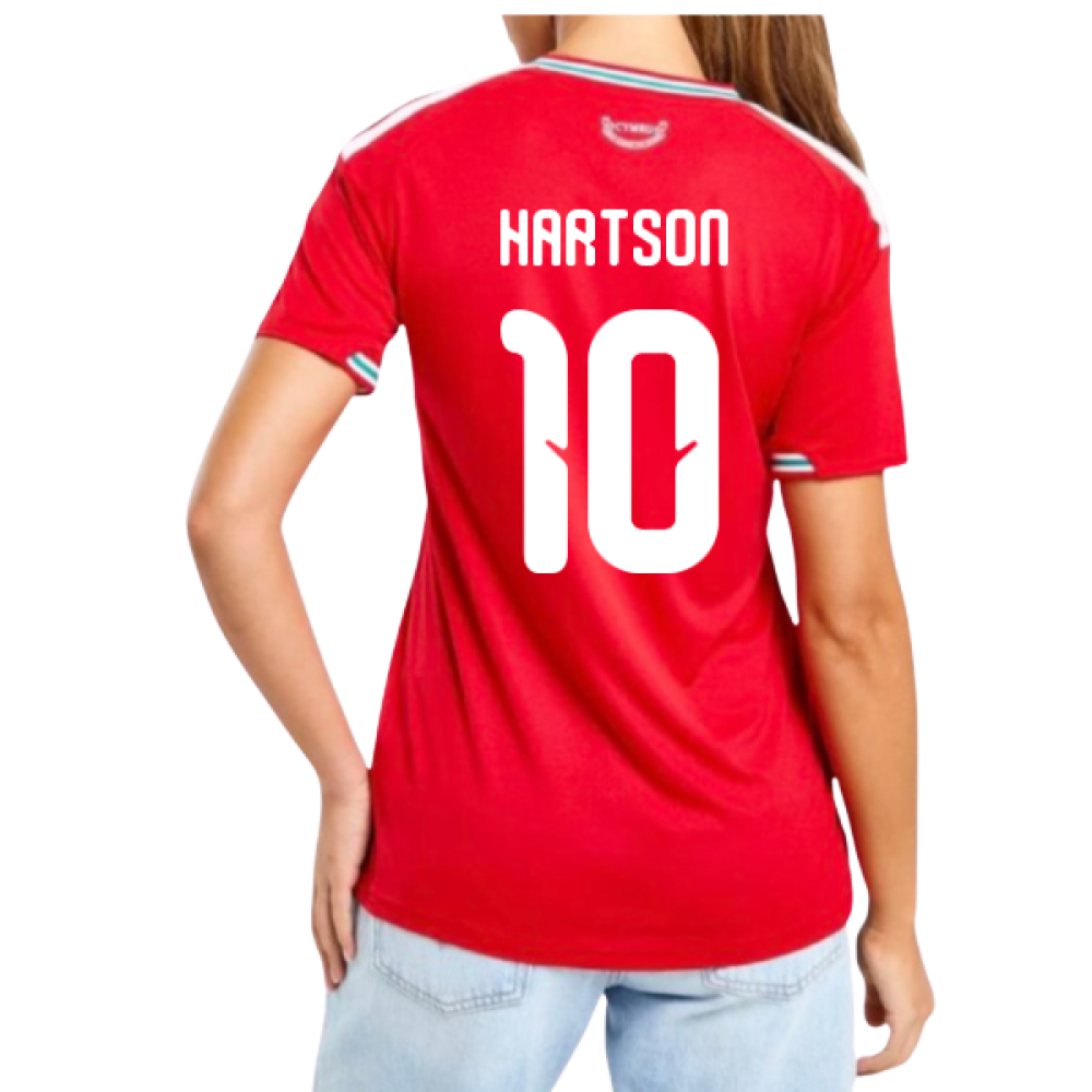 2026-2027 Wales Home Shirt (Womens) (Hartson 10)