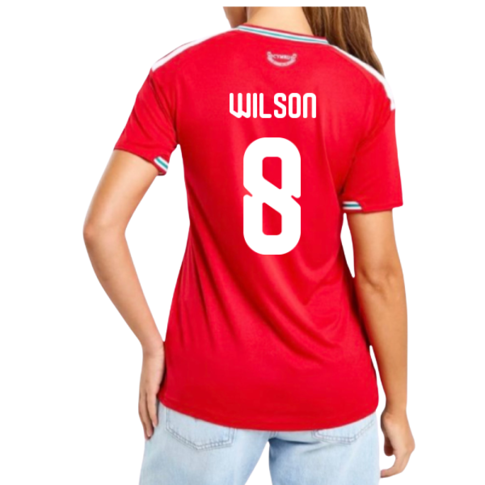 2026-2027 Wales Home Shirt (Womens) (Wilson 8)