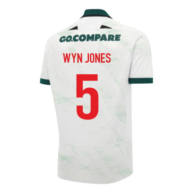 2026-2027 Wales WRU Away Poly Rugby Shirt (Wyn Jones 5)