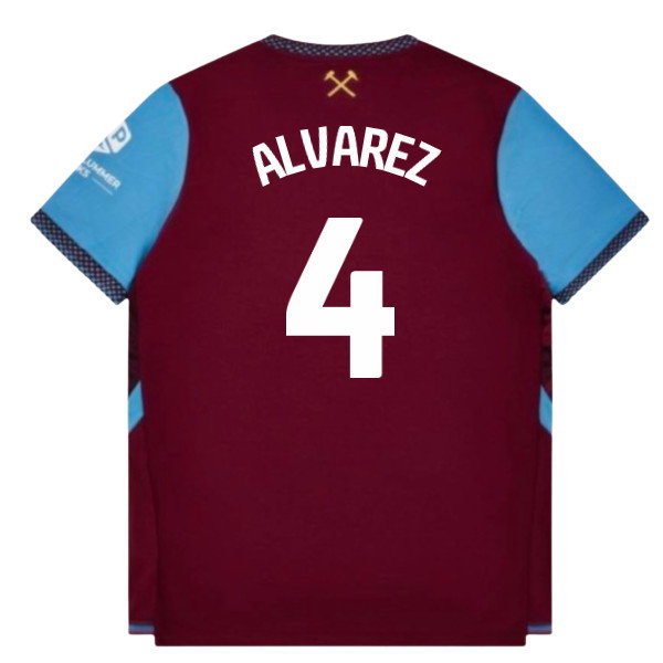 2026-2027 West Ham Home Shirt (Alvarez 4)
