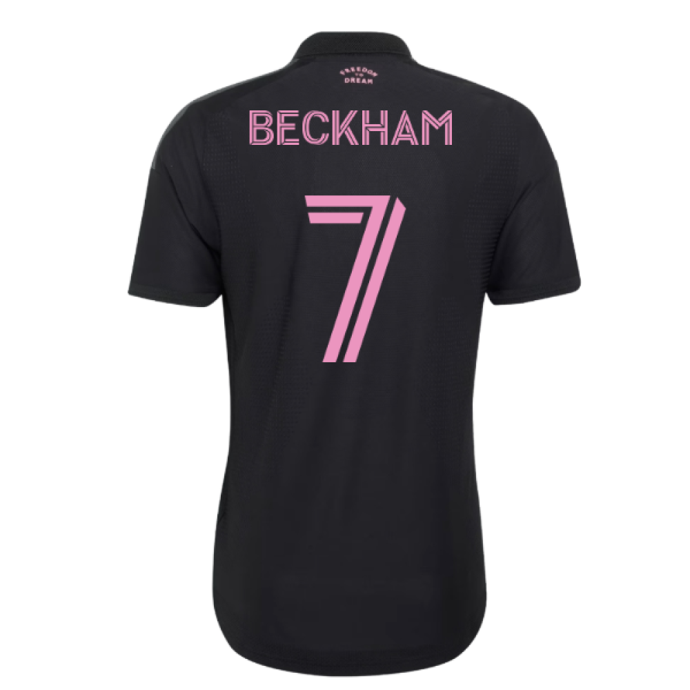 2026 Inter Miami Authentic Away Shirt (Beckham 7)