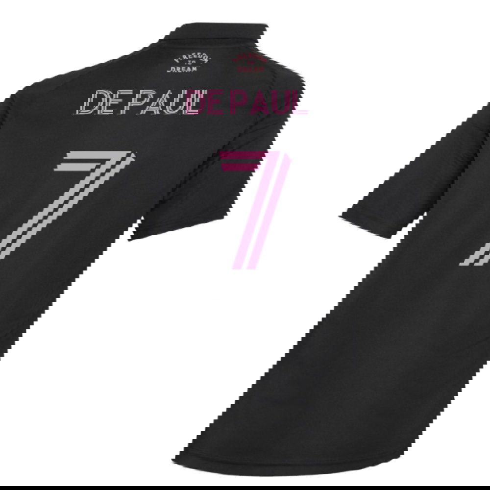 2026 Inter Miami Away Shirt (Kids) (De Paul 7)