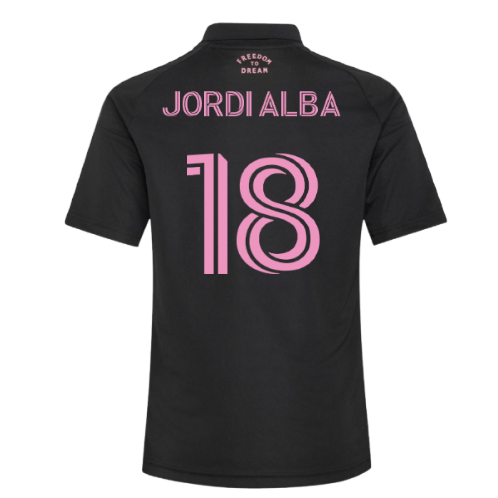 2026 Inter Miami Away Shirt (Kids) (Jordi Alba 18)