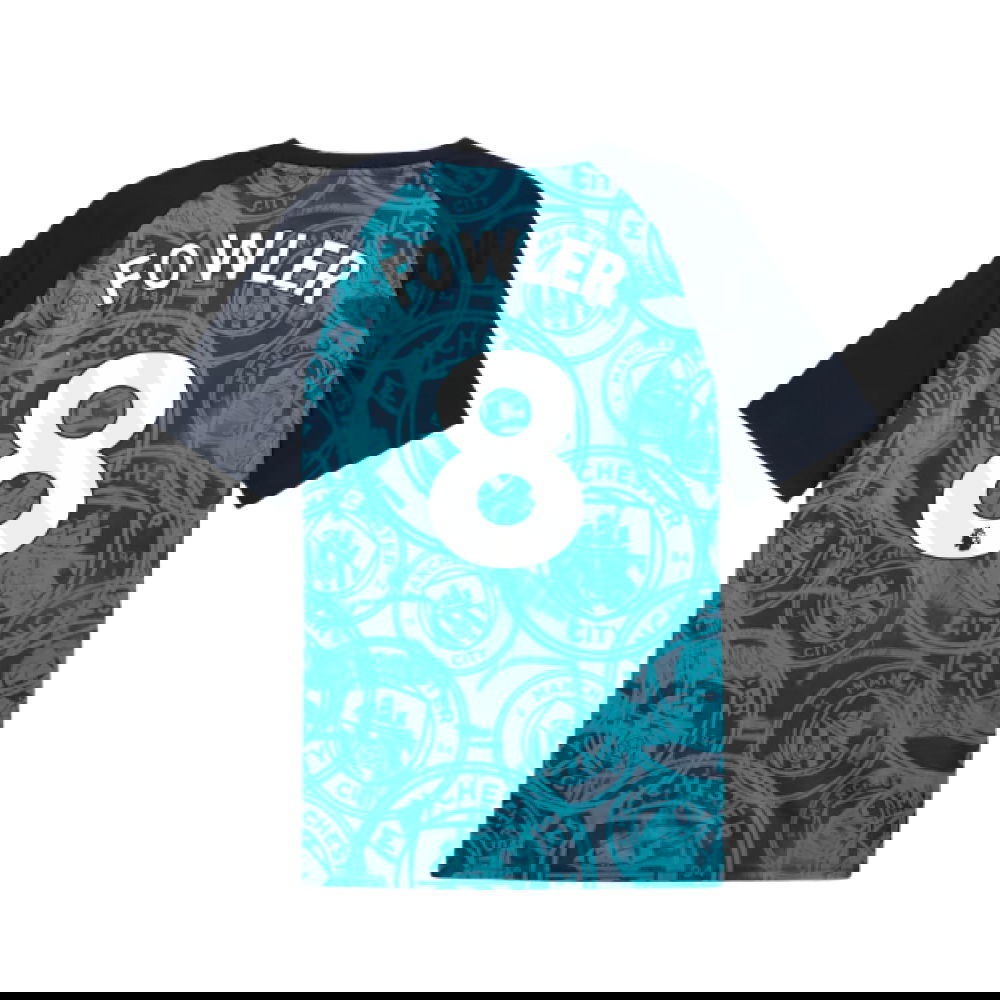 2026 Man City Warm Up Jersey (Deep Navy) (Fowler 8)