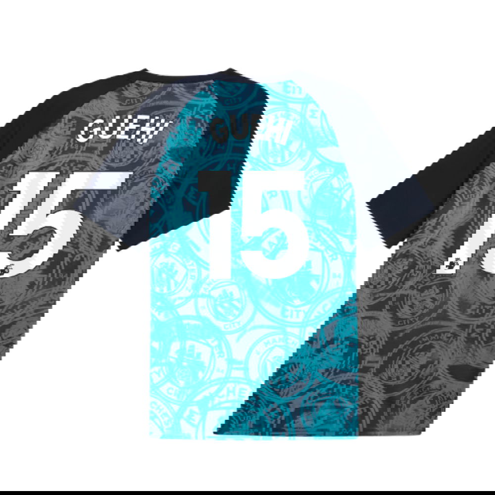 2026 Man City Warm Up Jersey (Deep Navy) (Guehi 15)