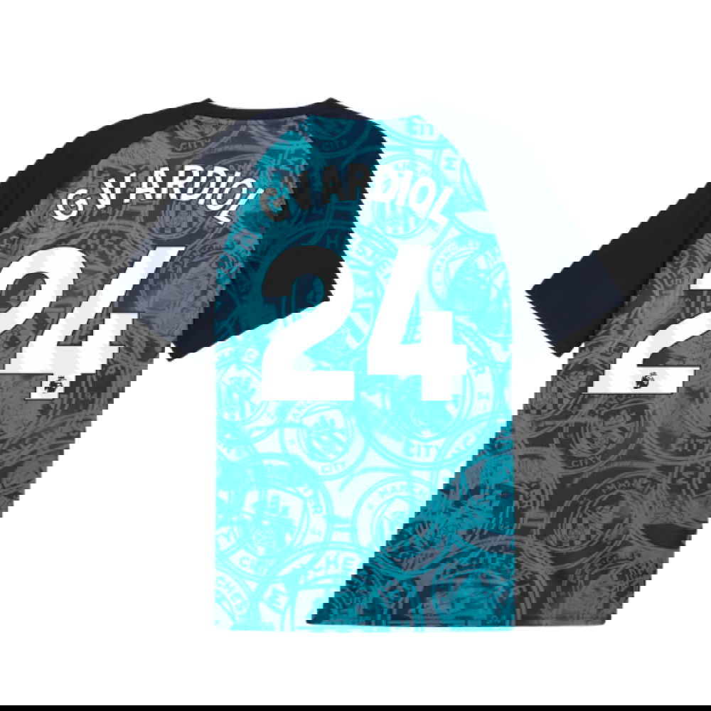 2026 Man City Warm Up Jersey (Deep Navy) (Gvardiol 24)