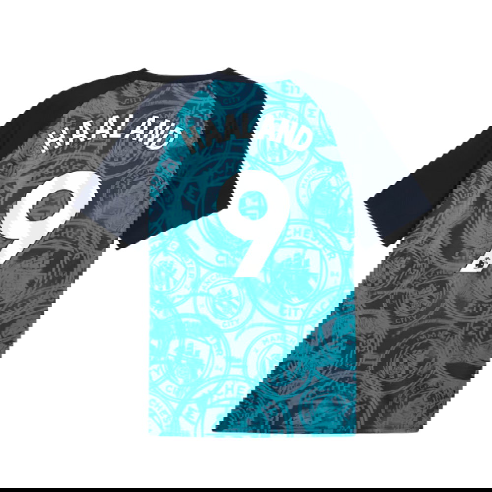 2026 Man City Warm Up Jersey (Deep Navy) (Haaland 9)