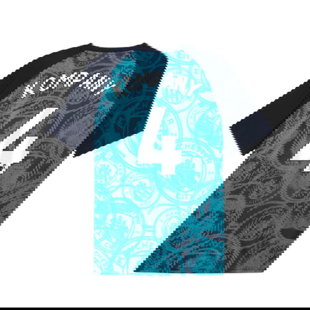 2026 Man City Warm Up Jersey (Deep Navy) (Kompany 4)