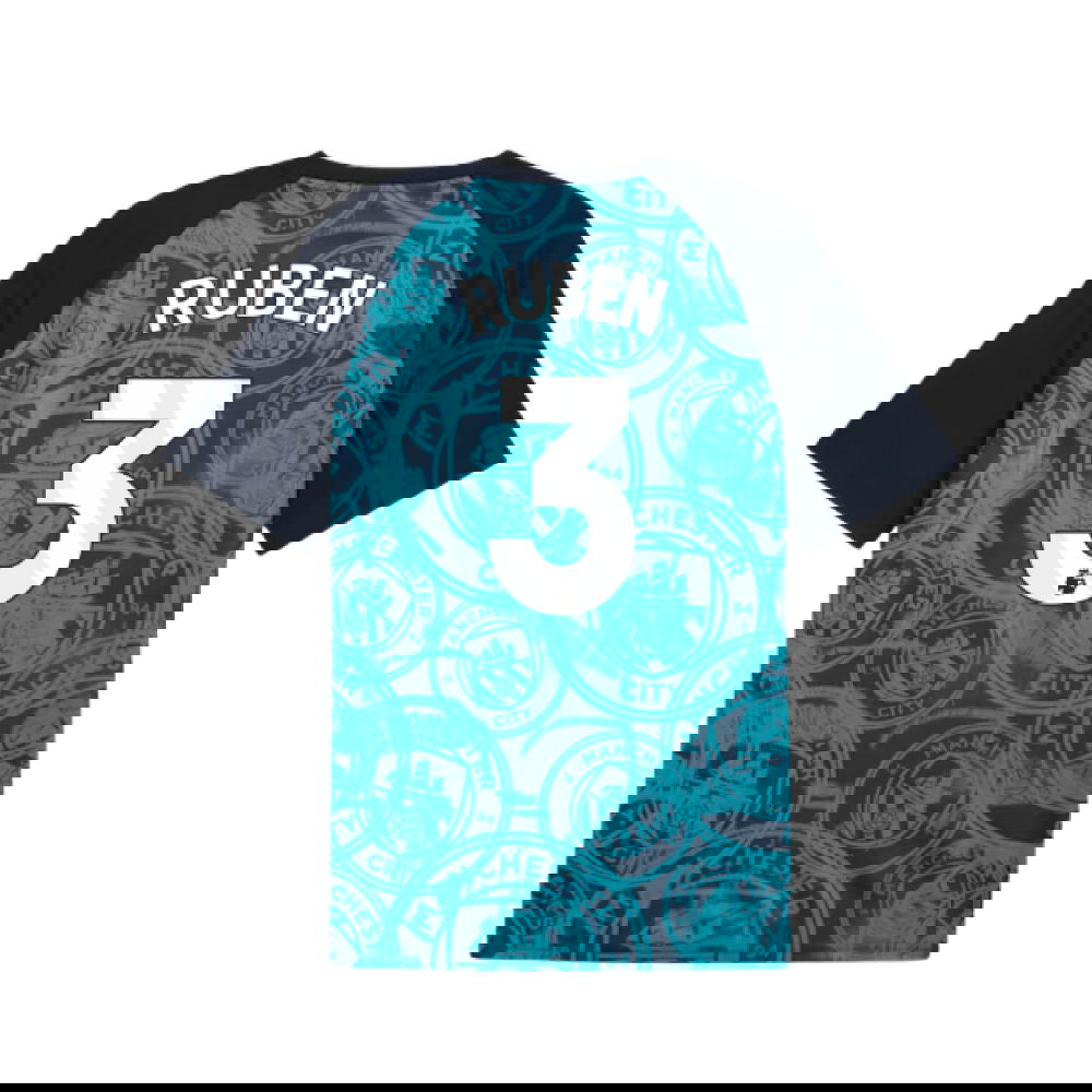 2026 Man City Warm Up Jersey (Deep Navy) (Ruben 3)