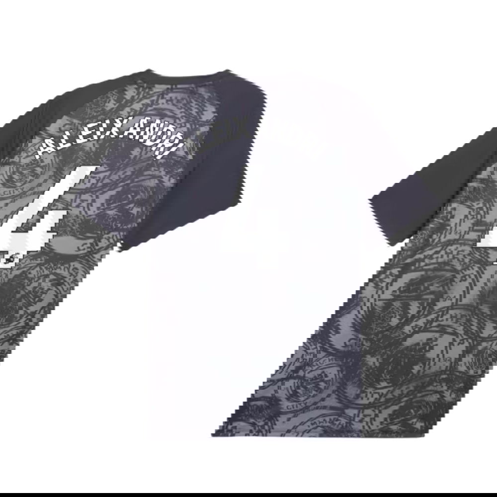 2026 Man City Warm Up Jersey (Gray) (Aleixandri 4)
